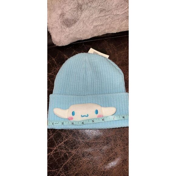 Sanrio Cinnamoroll Plush 3D Cuff Beanie - Picture 1 of 5